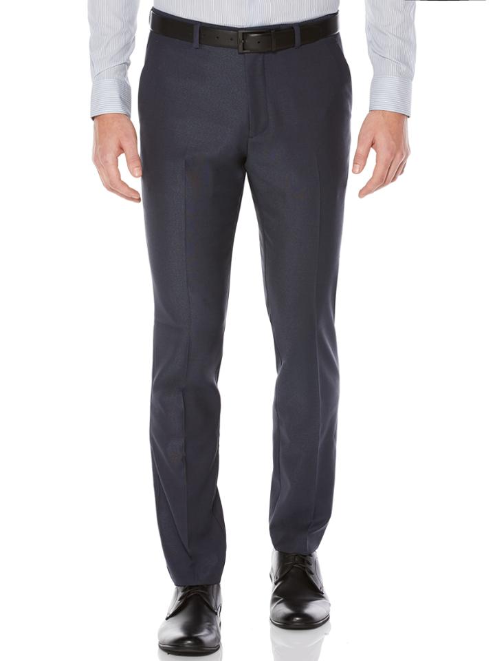 Perry Ellis Slim Fit Flat Front Suit Pant