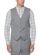 Perry Ellis Regular Fit Two Toned Twill Suit Vest