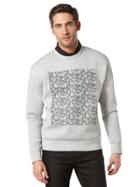 Perry Ellis Neoprene Crewneck Sweatshirt