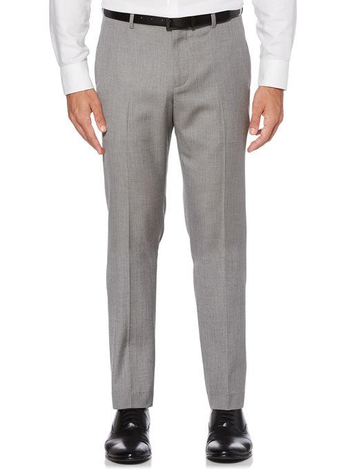 Perry Ellis Slim Fit Herringbone Suit Pant
