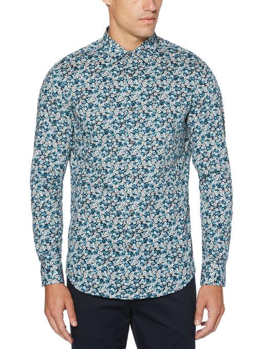 Perry Ellis Multicolor Floral Shirt
