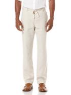 Perry Ellis Big And Tall Linen Washed Drawstring Pant