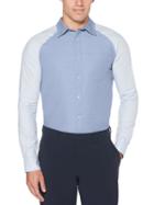 Perry Ellis Color Block Oxford Shirt