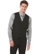 Perry Ellis Big And Tall Solid Suit Vest