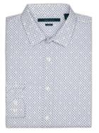 Perry Ellis Non-iron Mini Geo Print Shirt