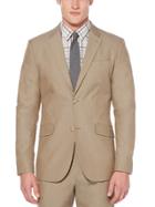 Perry Ellis Slim Fit Solid Tan Suit Jacket