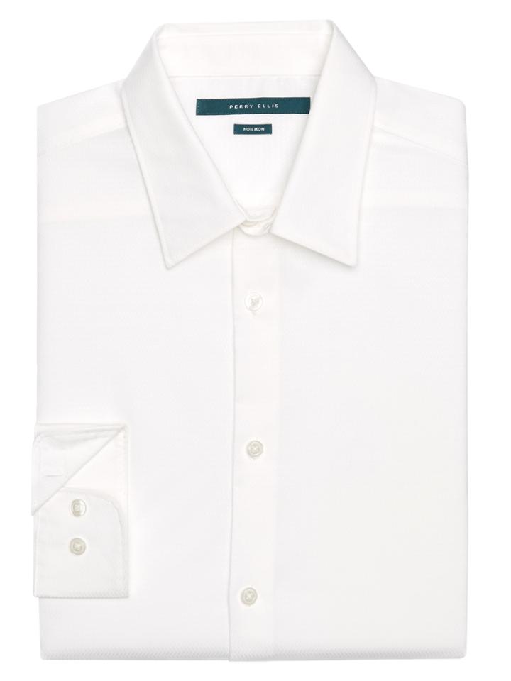 Perry Ellis Zigzag Textured  Shirt