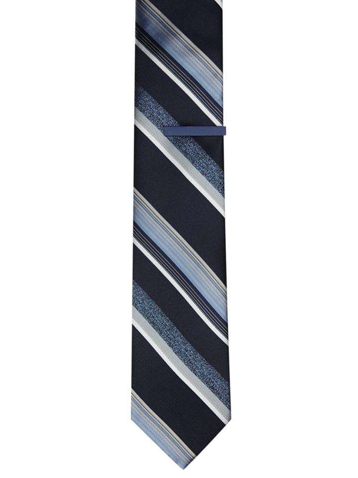 Perry Ellis Sable Plaid Slim Tie