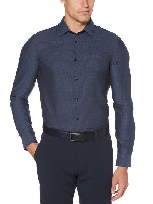 Perry Ellis Resist Spill Slim Fit Shirt