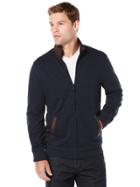 Perry Ellis Big And Tall Faux Suede Full Zip Jacket