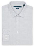 Perry Ellis Non-iron Textured Tonal Check Shirt