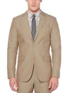 Perry Ellis Very Slim Solid Tan Suit Jacket