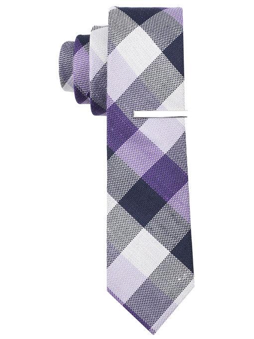 Perry Ellis Naperville Plaid Tie