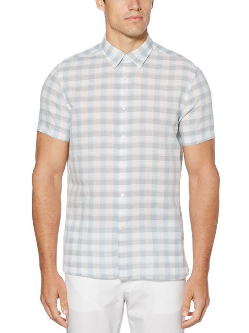 Perry Ellis Spring Plaid Shirt