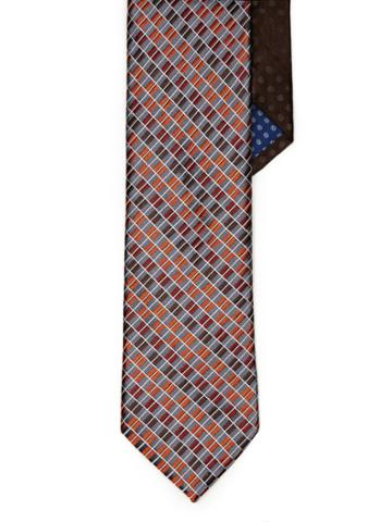 Perry Ellis Tanaka Geo Silk Tie