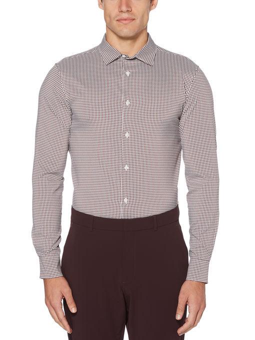 Perry Ellis Slim Fit Stretch Check Shirt