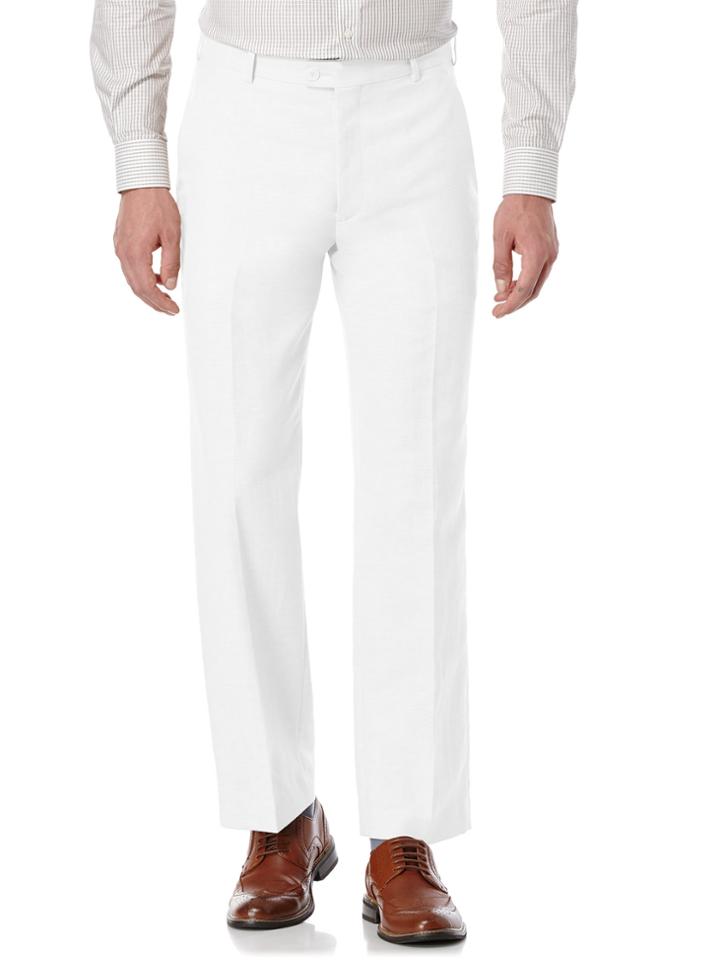 Perry Ellis Classic Fit Linen Portfolio Pant