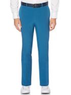 Perry Ellis Very Slim Washable Turquoise Tech Suit Pant