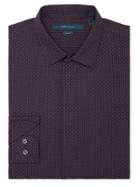 Perry Ellis Slim Fit Non-iron Geo Dot Shirt