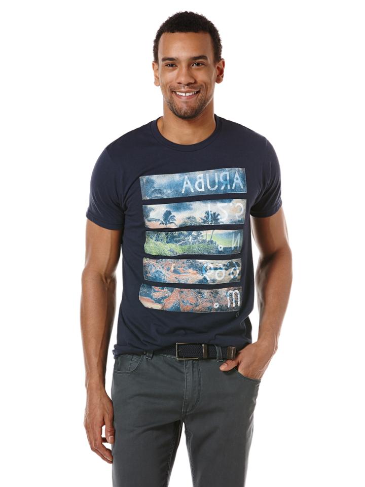 Perry Ellis Aruba Graphic Tee