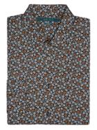 Perry Ellis Non-iron Stormy Floral Shirt