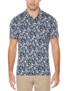 Perry Ellis Short Sleeve Speckle Printed Polo