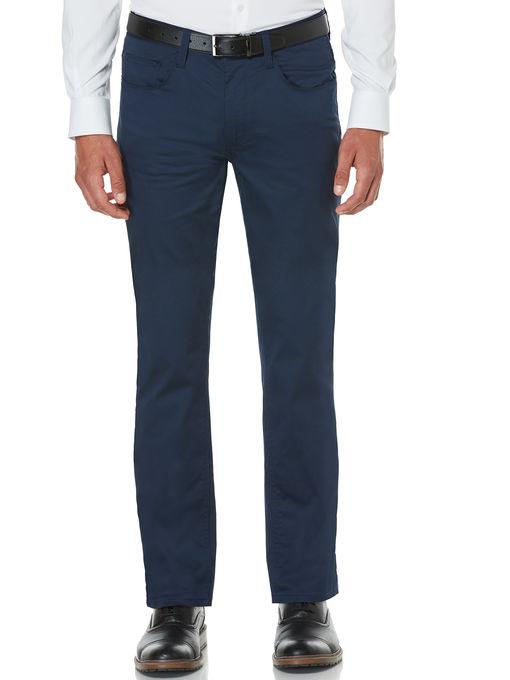 Perry Ellis Slim Fit Satin 5-pocket Pant