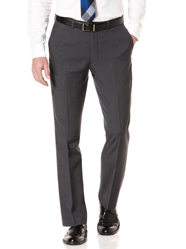 Perry Ellis Modern Fit Solid Twill Portfolio Pant