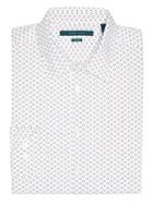 Perry Ellis Non-iron Staggered Rectangle Shirt