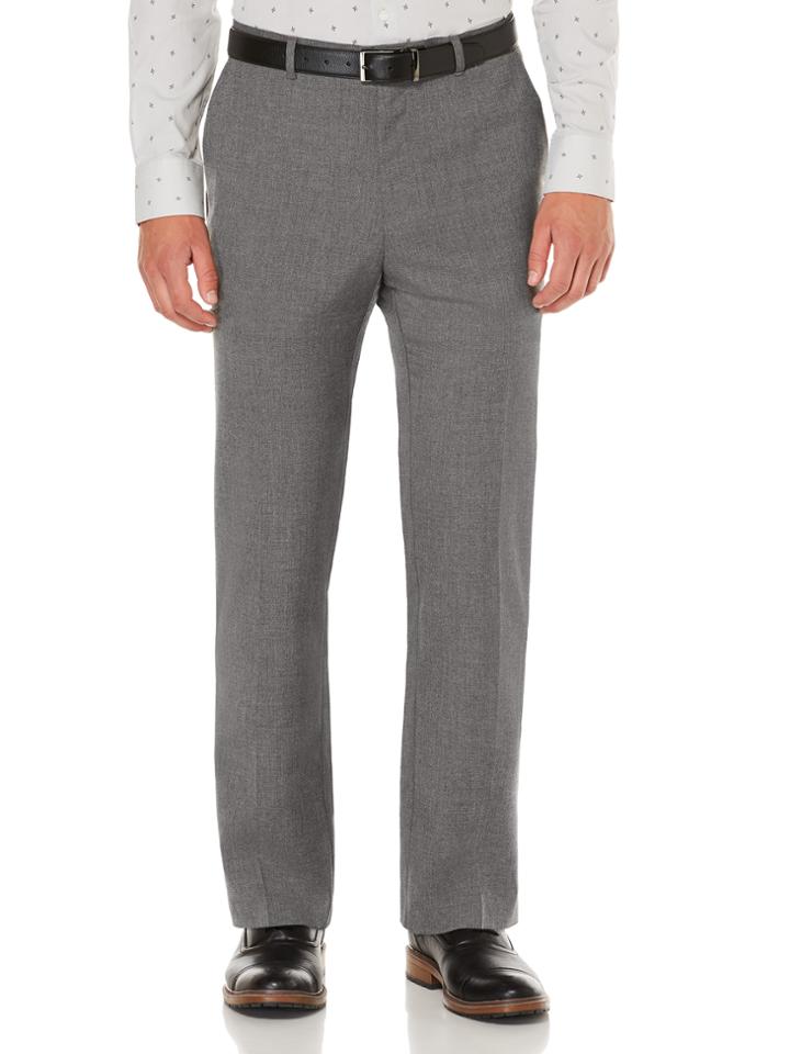 Perry Ellis Slim Fit Subtle Heather Dress Pant