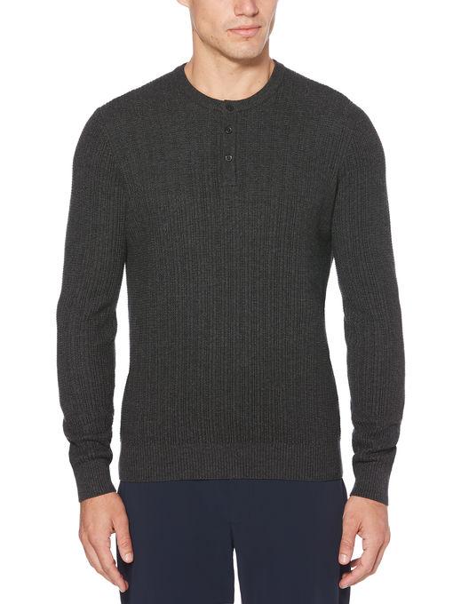 Perry Ellis Henley Sweater