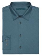 Perry Ellis Stripe Bias Royal Shirt