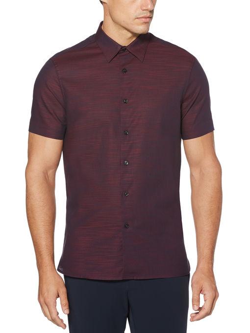 Perry Ellis Slub Textured Shirt