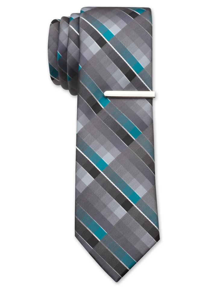 Perry Ellis Perry Plaid Tie