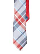 Perry Ellis Stephen Plaid Silk Tie