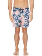 Perry Ellis Palm Tree Print Swim Short