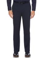 Perry Ellis Slim Fit Stretch Solid Textured Dress Pant
