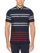 Perry Ellis Spaced Stripe Shirt