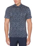 Perry Ellis Abstract Scribble Soft Shirt