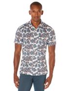 Perry Ellis Short Sleeve Exclusive Floating Floral Shirt