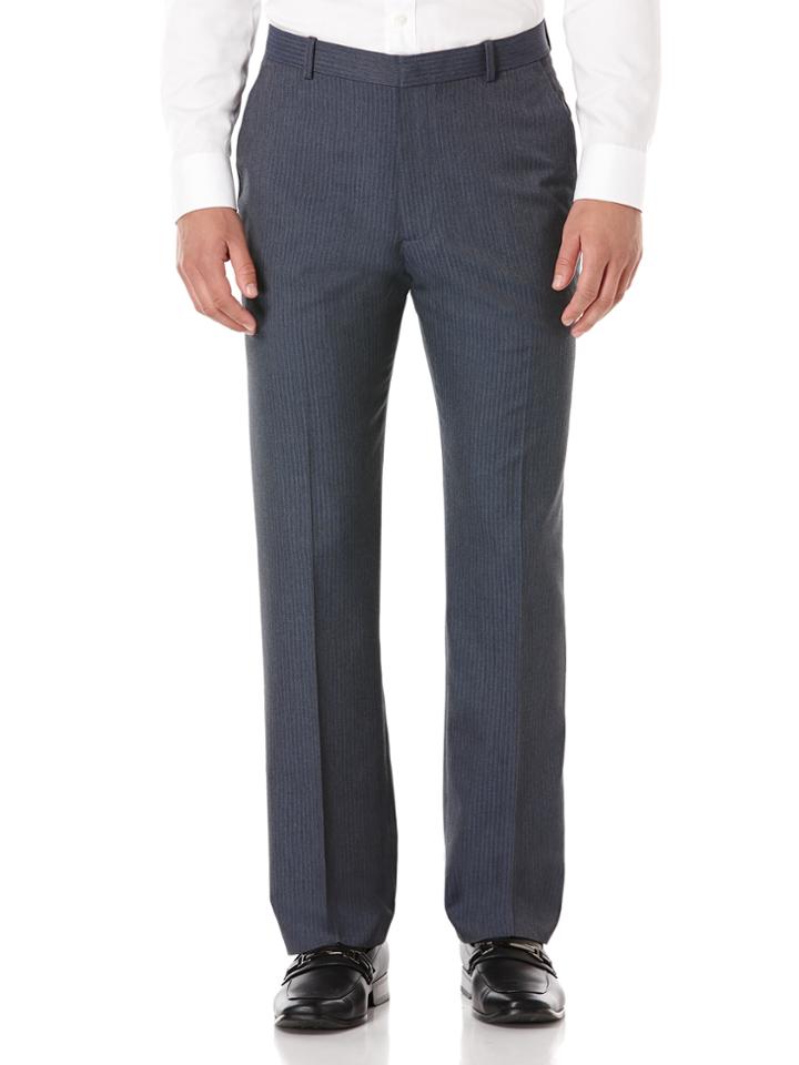 Perry Ellis Herringbone Stripe Dress Pant