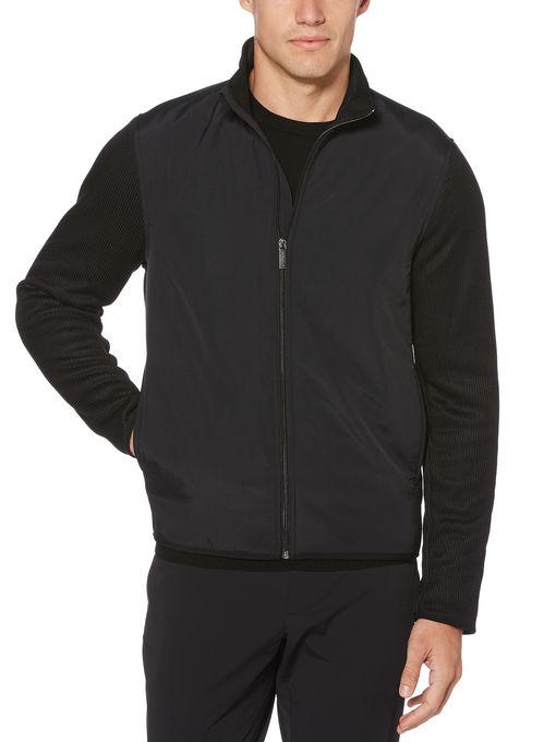 Perry Ellis Bounded Fleece Jacket