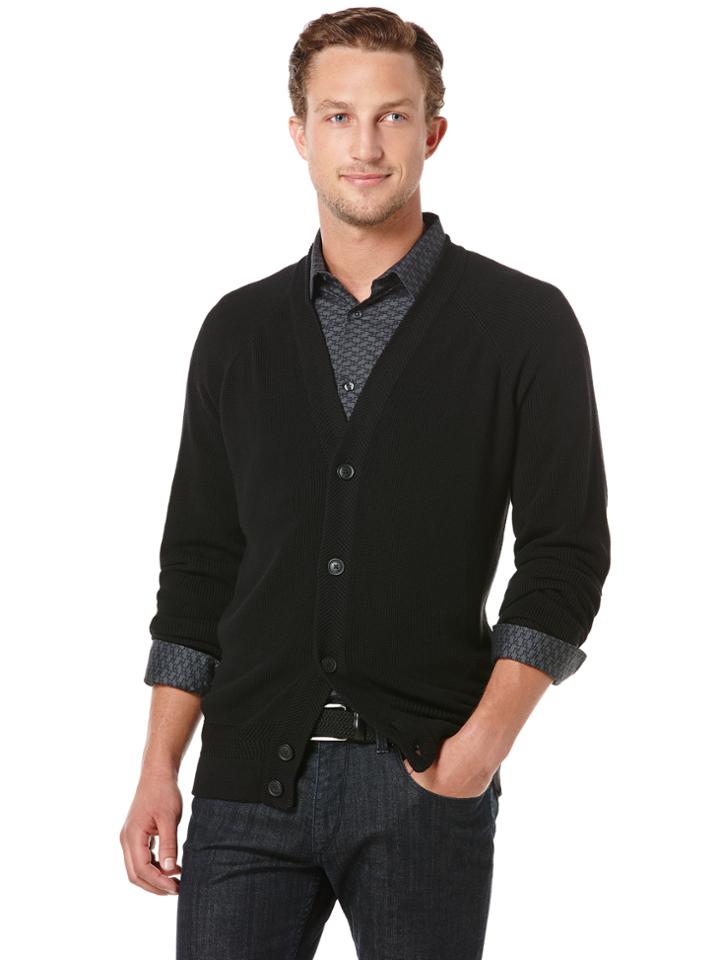 Perry Ellis 5 Button Cardigan