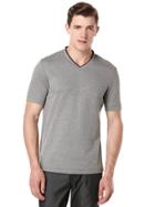 Perry Ellis Oxford V-neck Shirt