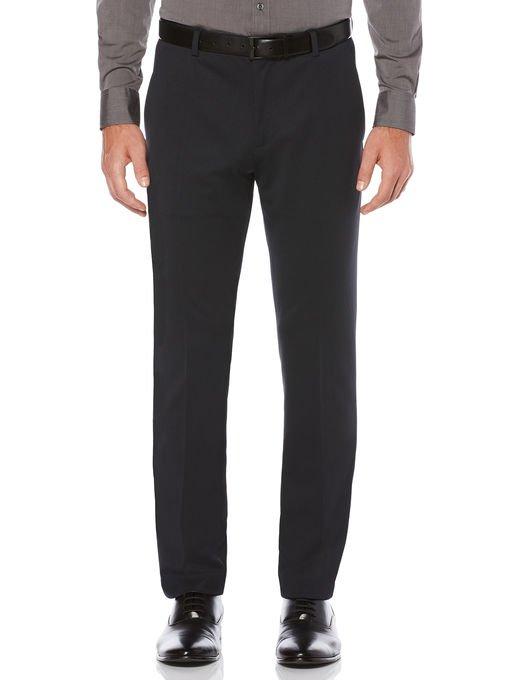 Perry Ellis Slim Knit Tonal Dress Pant