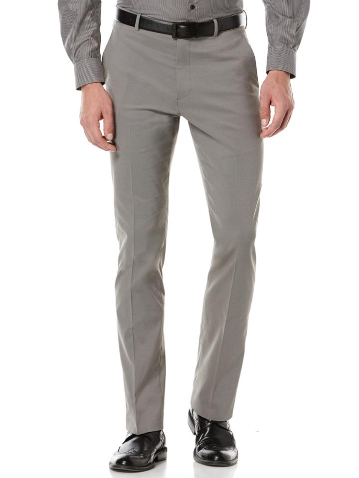 Perry Ellis Very Slim Solid Twill Suit Pant