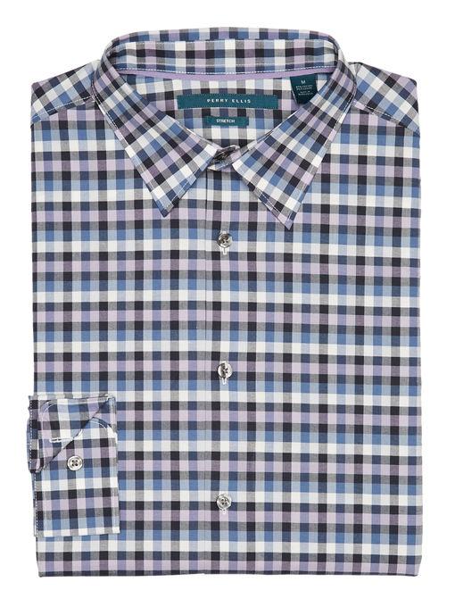 Perry Ellis Small Check Shirt