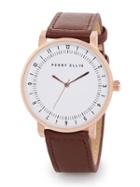 Perry Ellis Perry Ellis Portfolio Brown Rose Gold Watch