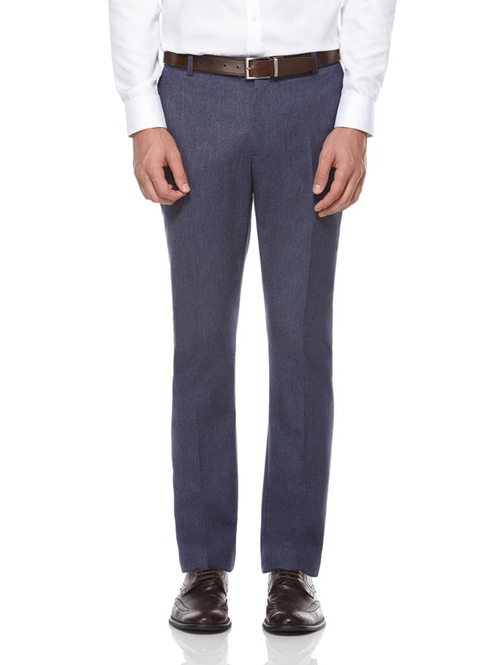 Perry Ellis Slim Fit Wool Flannel Suit Pant