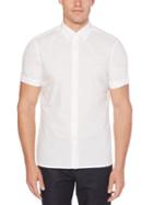 Perry Ellis Short Sleeve Embroidered Shirt
